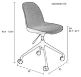 Albert Kuip Office Chair, White