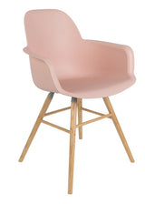 Zuiver Albert Kuip Dining chair armrests - Pink