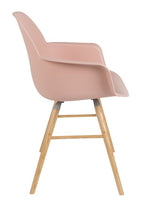 Zuiver Albert Kuip Dining chair armrests - Pink