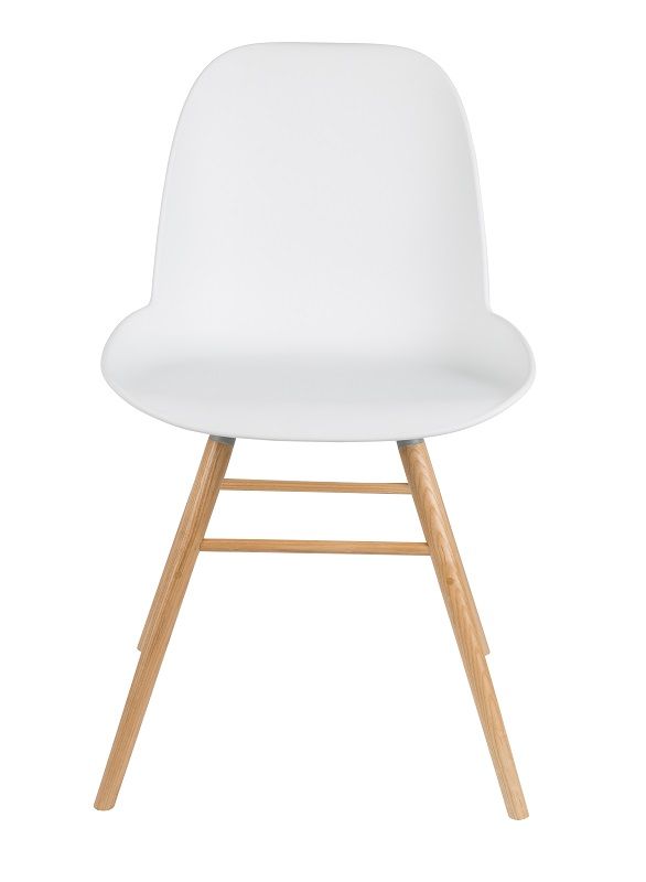 Zuiver Albert Kuip Dining chair - White plastic