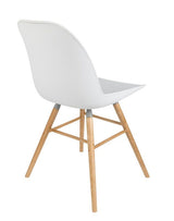 Zuiver Albert Kuip Dining chair - White plastic