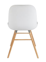 Zuiver Albert Kuip Dining chair - White plastic