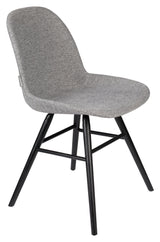 Zuiver Albert Kuip Dining chair, light gray fabric