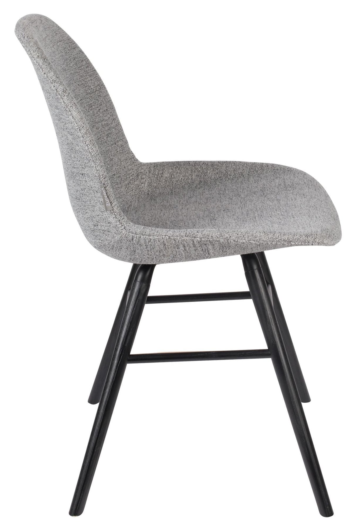 Zuiver Albert Kuip Dining chair, light gray fabric