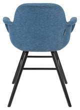 Zuiver Albert Kuip Dining chair with armrests - Blue