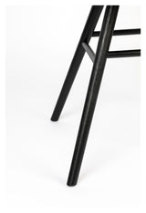 Zuiver Albert Kuip Dining chair with armrests - Black