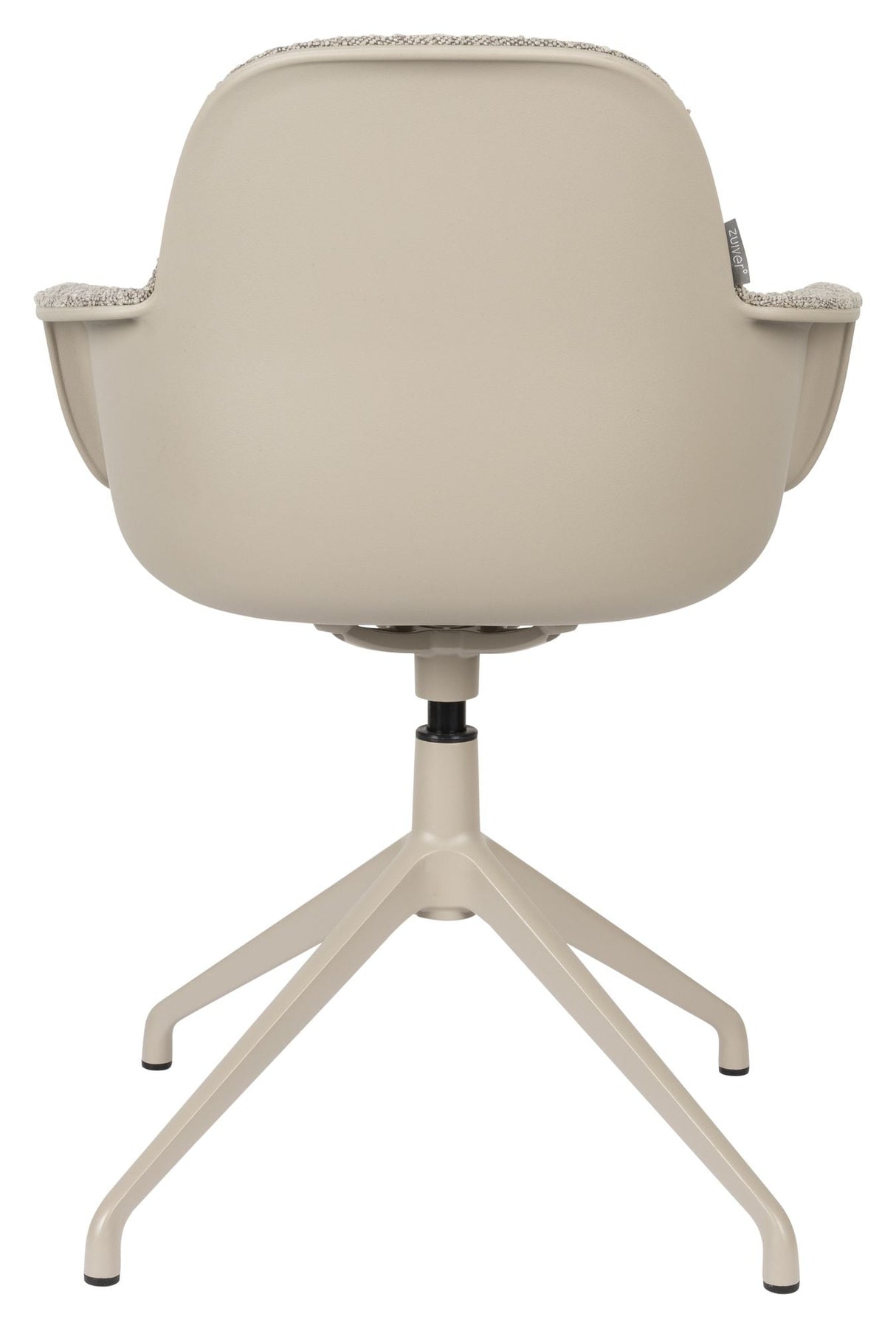 Albert Kuip Dining chair with armrests/swivel foot, Taupe