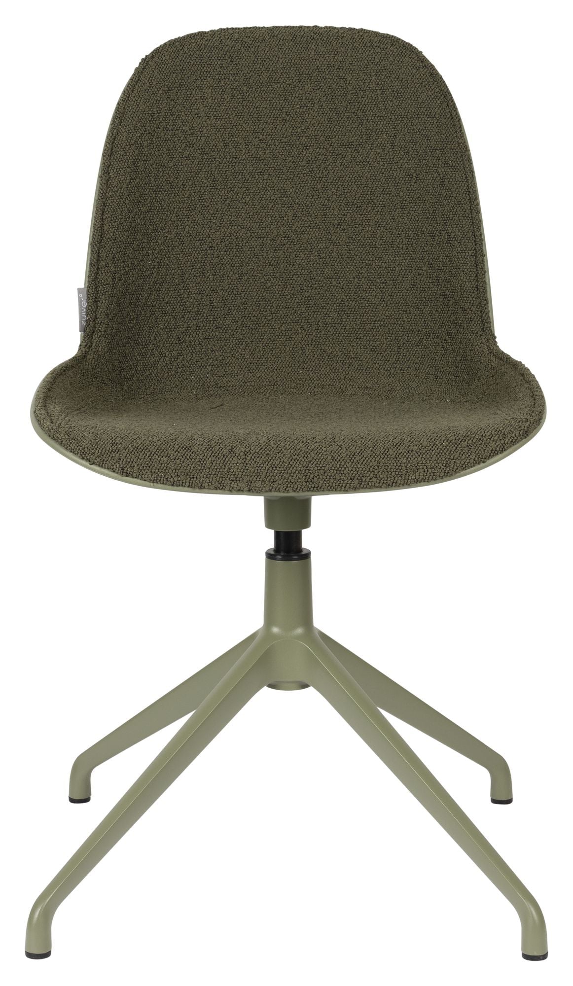 Albert Kuip Dining chair with swivel foot, Green