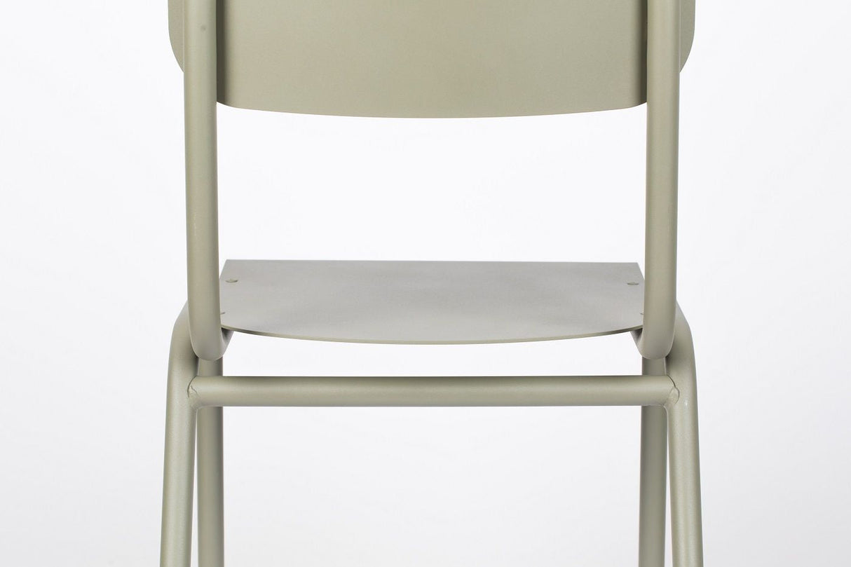 Zuiver Back to school Garden Chair - Moss Gray