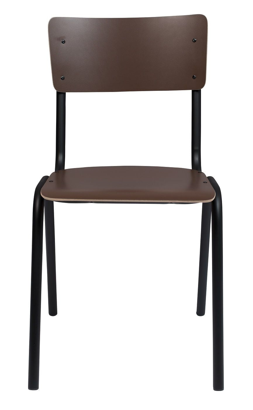 Zuiver Back to school Dining chair - Mat brown