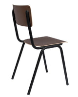 Zuiver Back to school Dining chair - Mat brown