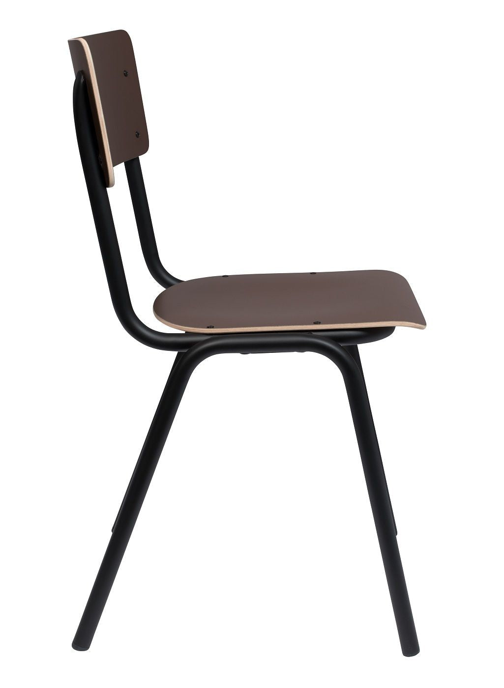 Zuiver Back to school Dining chair - Mat brown