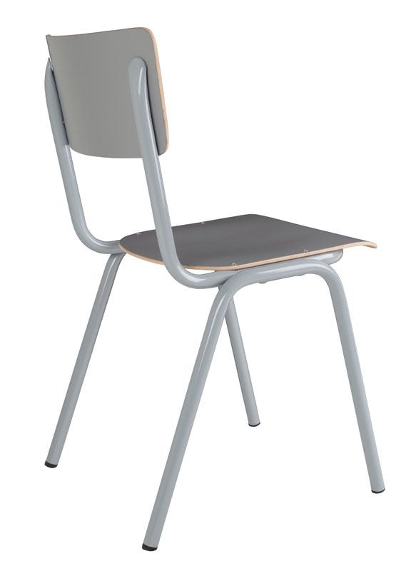 Zuiver Back to School Stack Chair - Gray