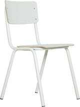 Zuiver Back to School Stacking Chair - White