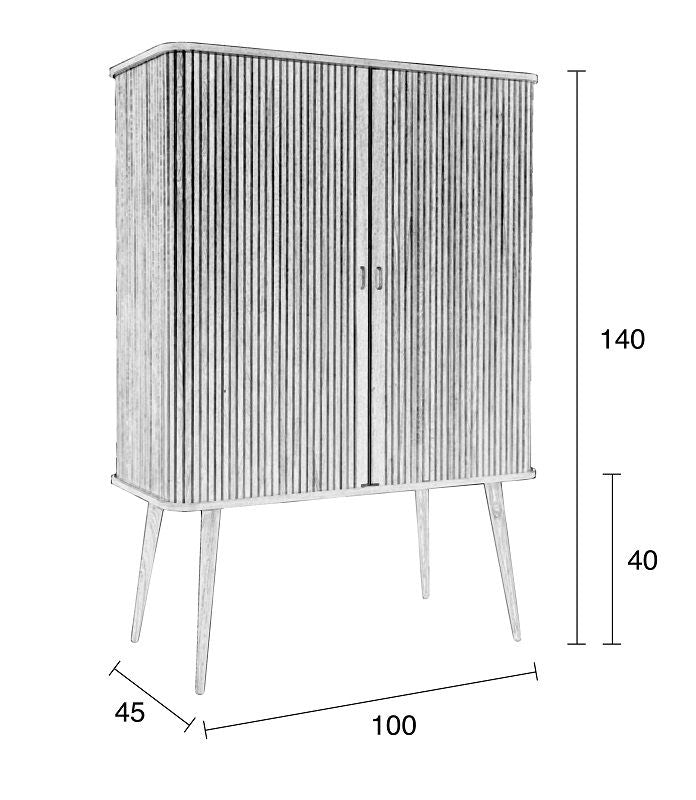 Zuiver Barbier Sideboard - Ash veneer