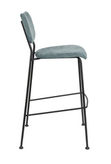 Zuiver Benson Barstool - Gray blue