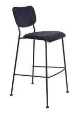 Zuiver Benson Barstool - Dark blue