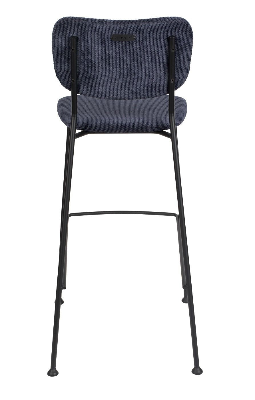 Zuiver Benson Barstool - Dark blue