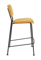 Zuiver Benson bar stool - Okker, SH: 64.5cm