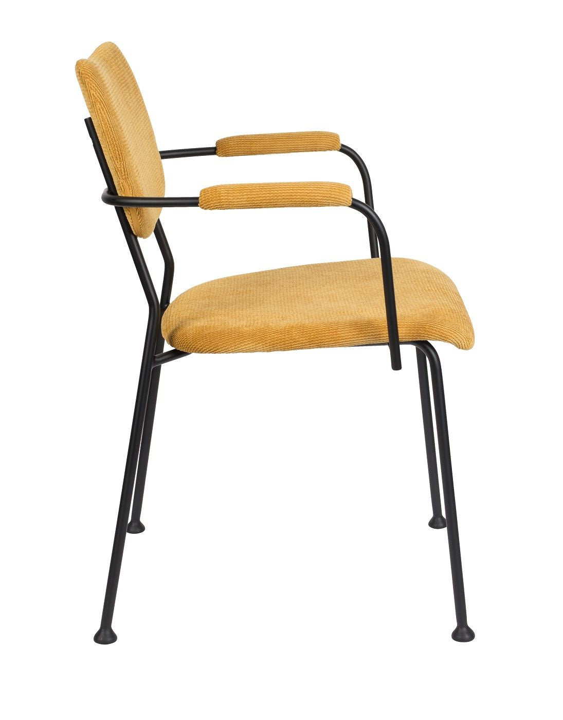 Zuiver Benson Dining chair with armrests - Okker