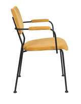 Zuiver Benson Dining chair with armrests - Okker