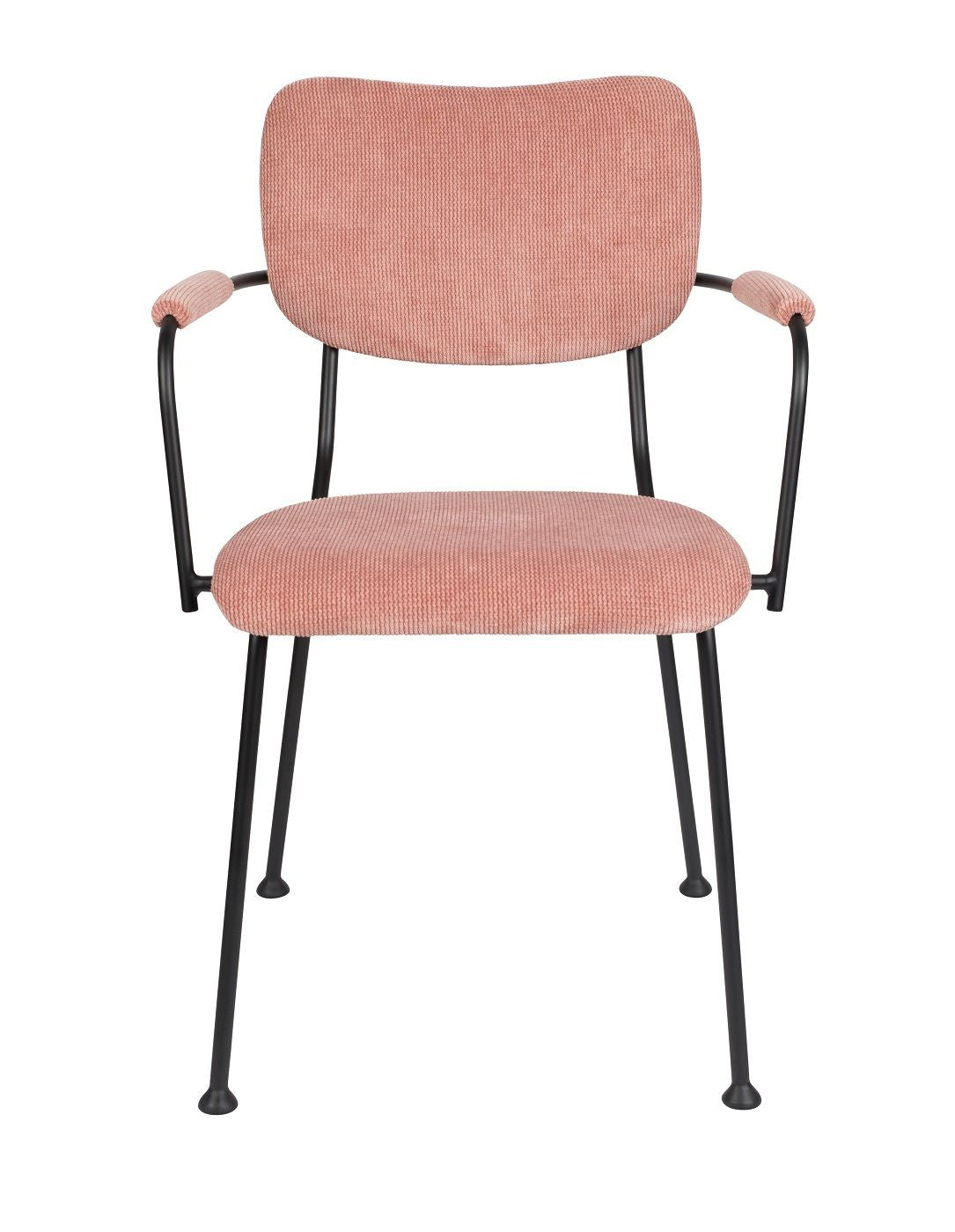 Zuiver Benson Dining chair with armrests - Pink