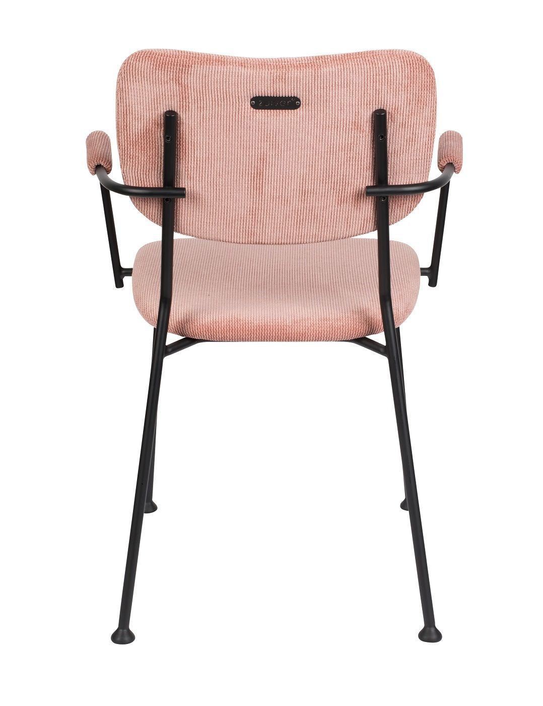 Zuiver Benson Dining chair with armrests - Pink