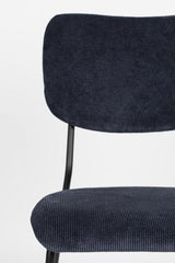 Zuiver Benson Dining Chair - Dark Blue