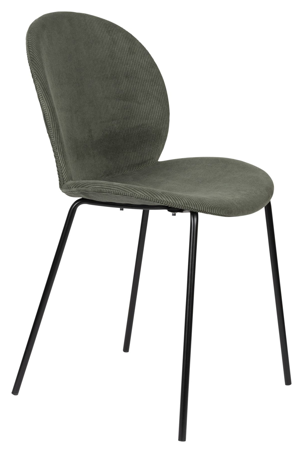 Bonnet Dining chair - Green velvet