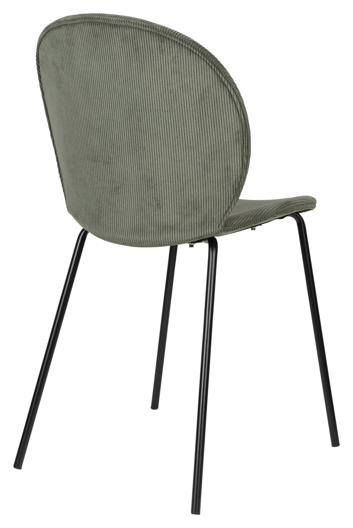 Bonnet Dining chair - Green velvet