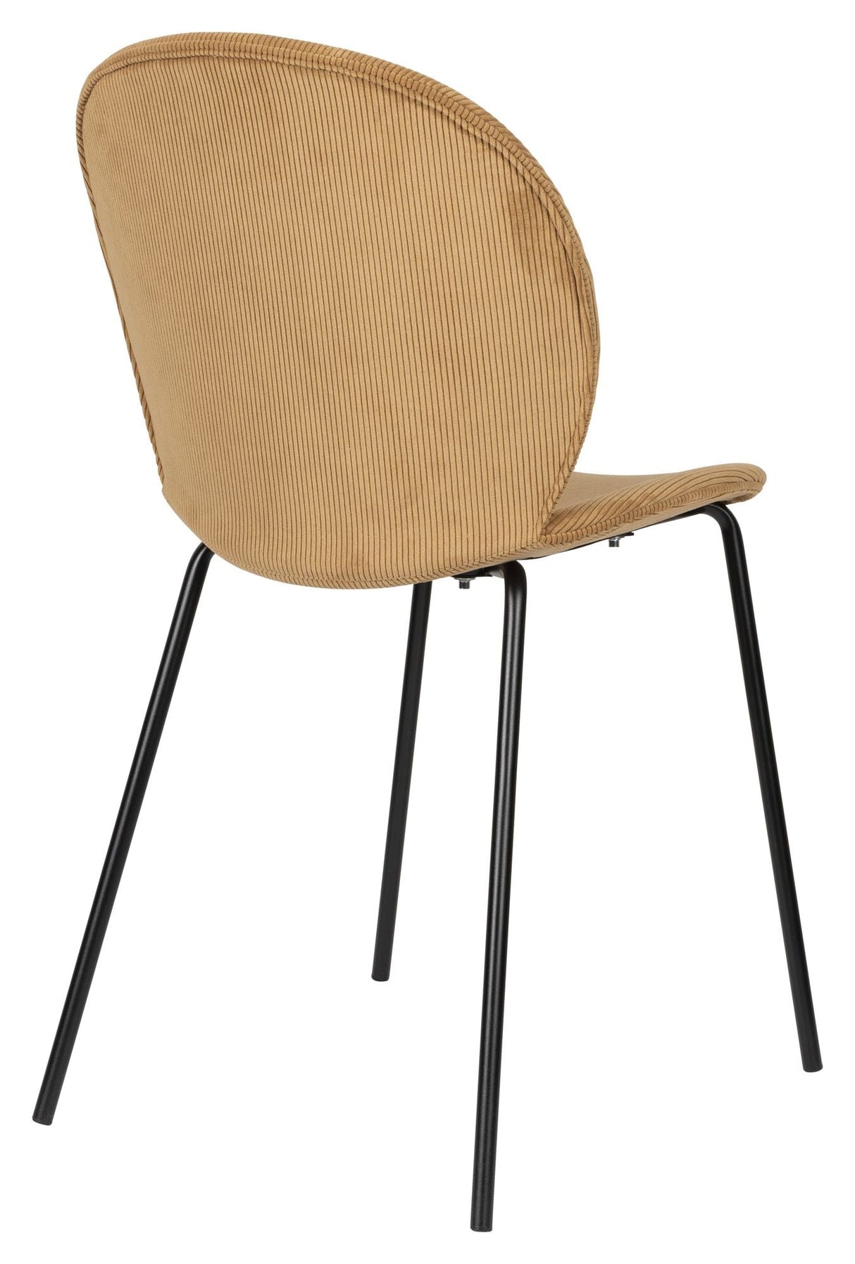 Bonnet Dining chair - Ochre velvet