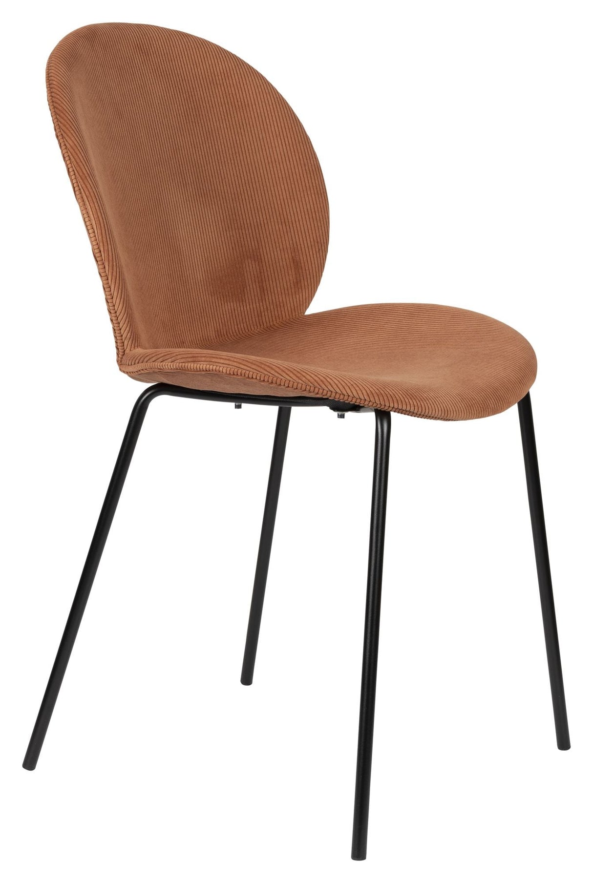 Bonnet Dining chair - Terra Cotta velvet