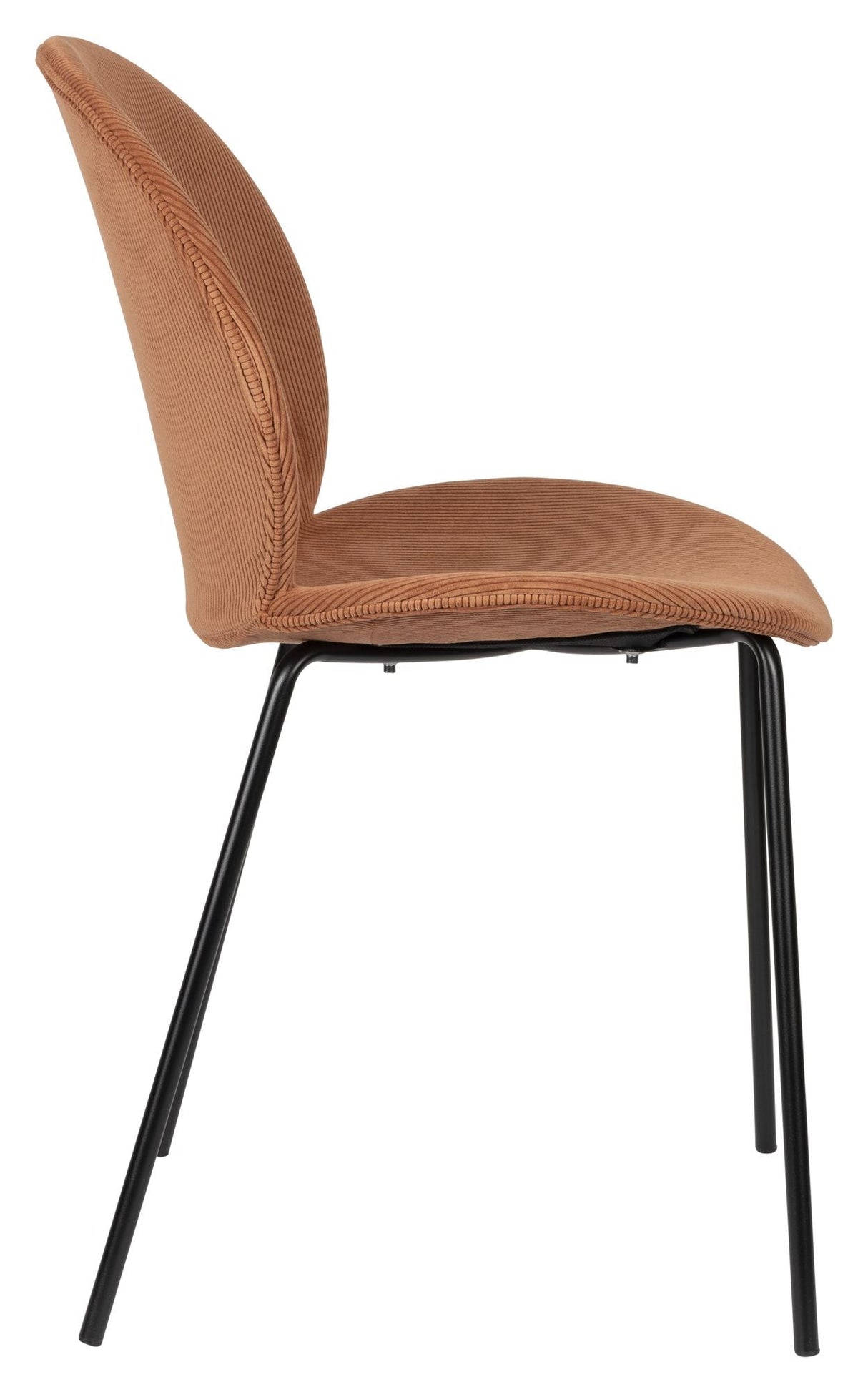 Bonnet Dining chair - Terra Cotta velvet