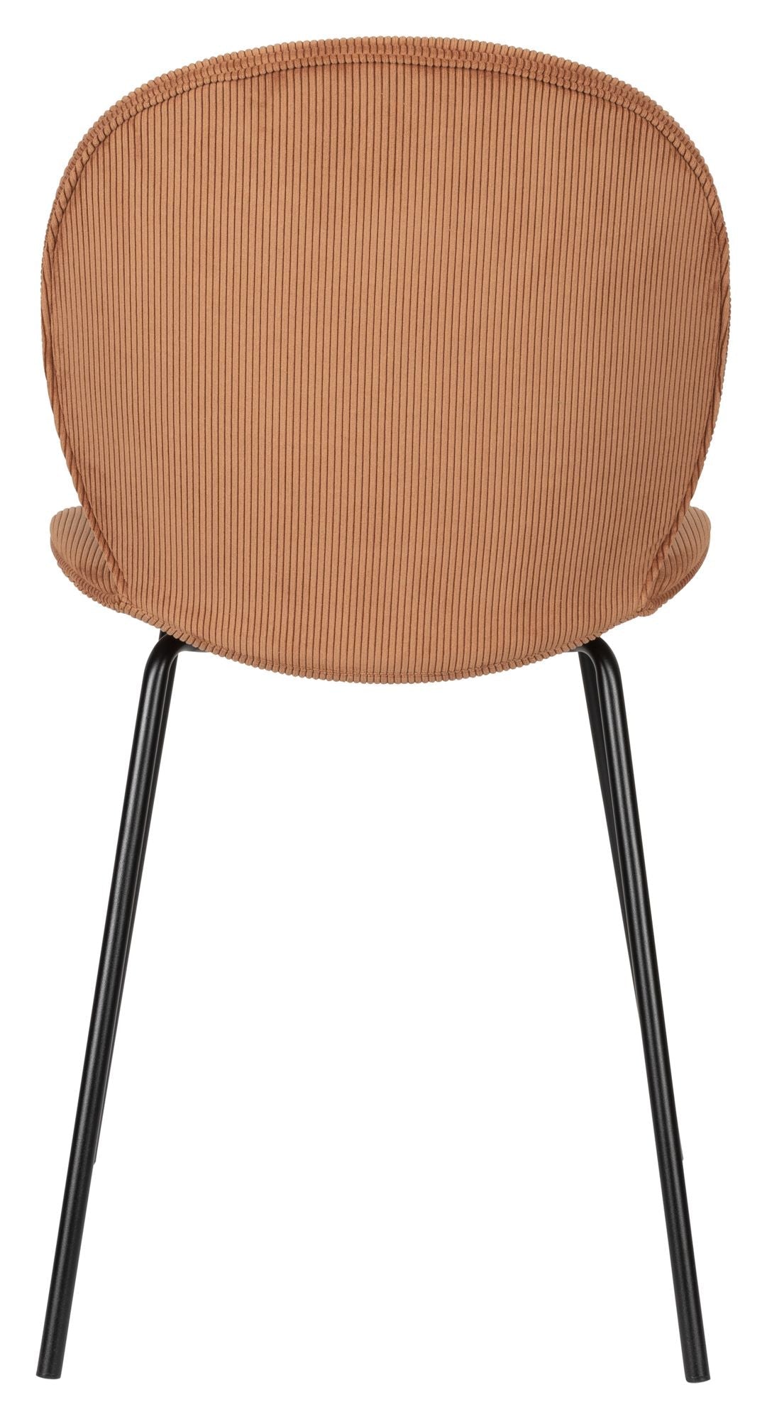 Bonnet Dining chair - Terra Cotta velvet