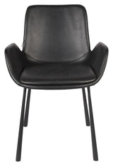 Zuiver Brit LL Dining Chair - Black