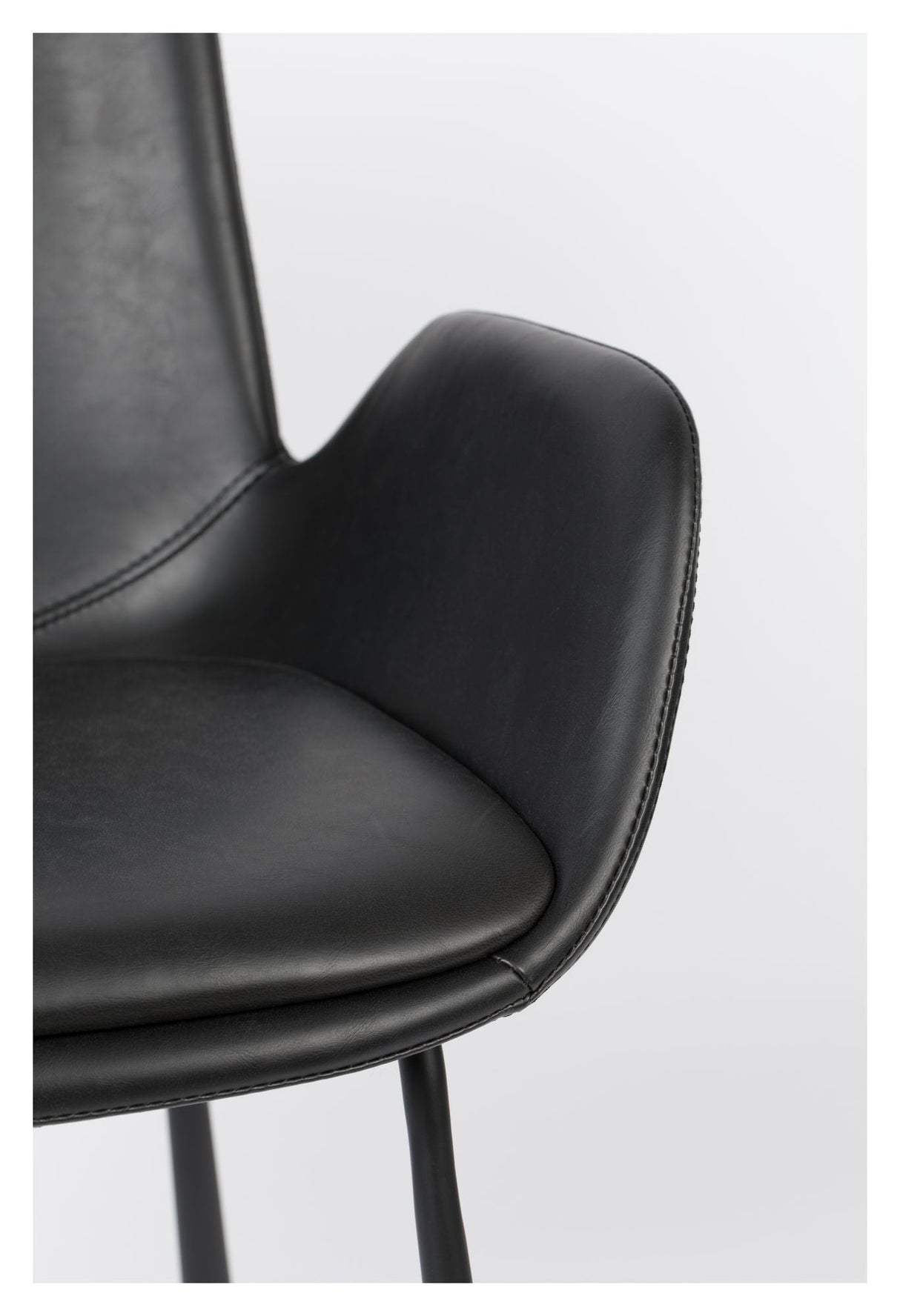 Zuiver Brit LL Dining Chair - Black