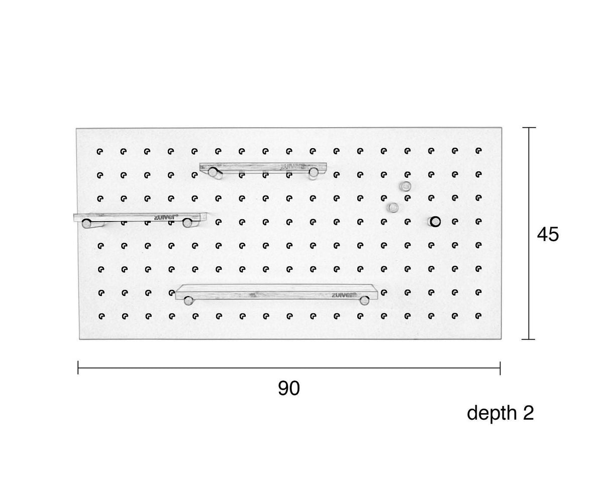 Zuiver Bundy Pegboard Green