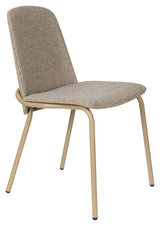 Clip Dining Chair - Beige Fabric