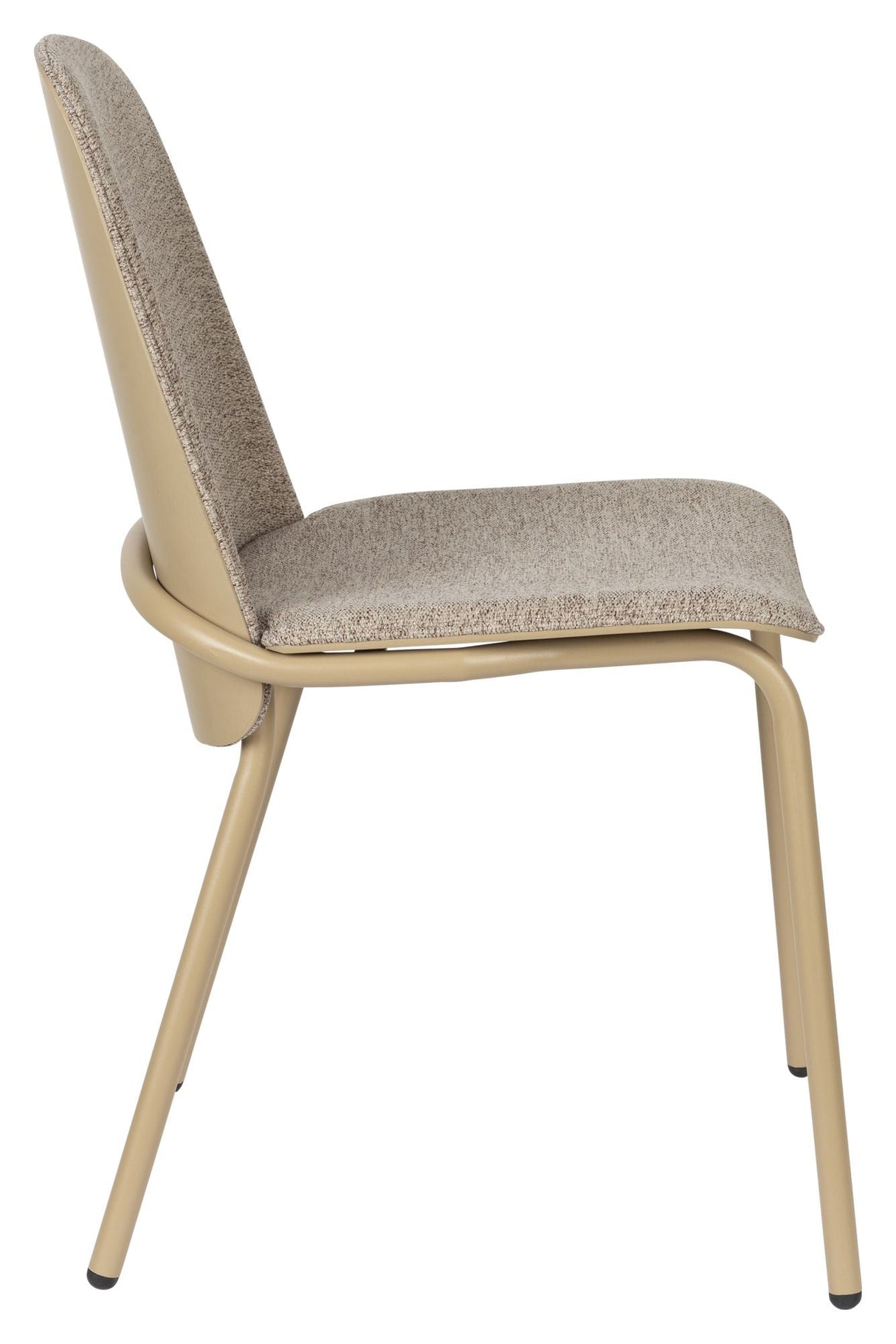 Clip Dining Chair - Beige Fabric