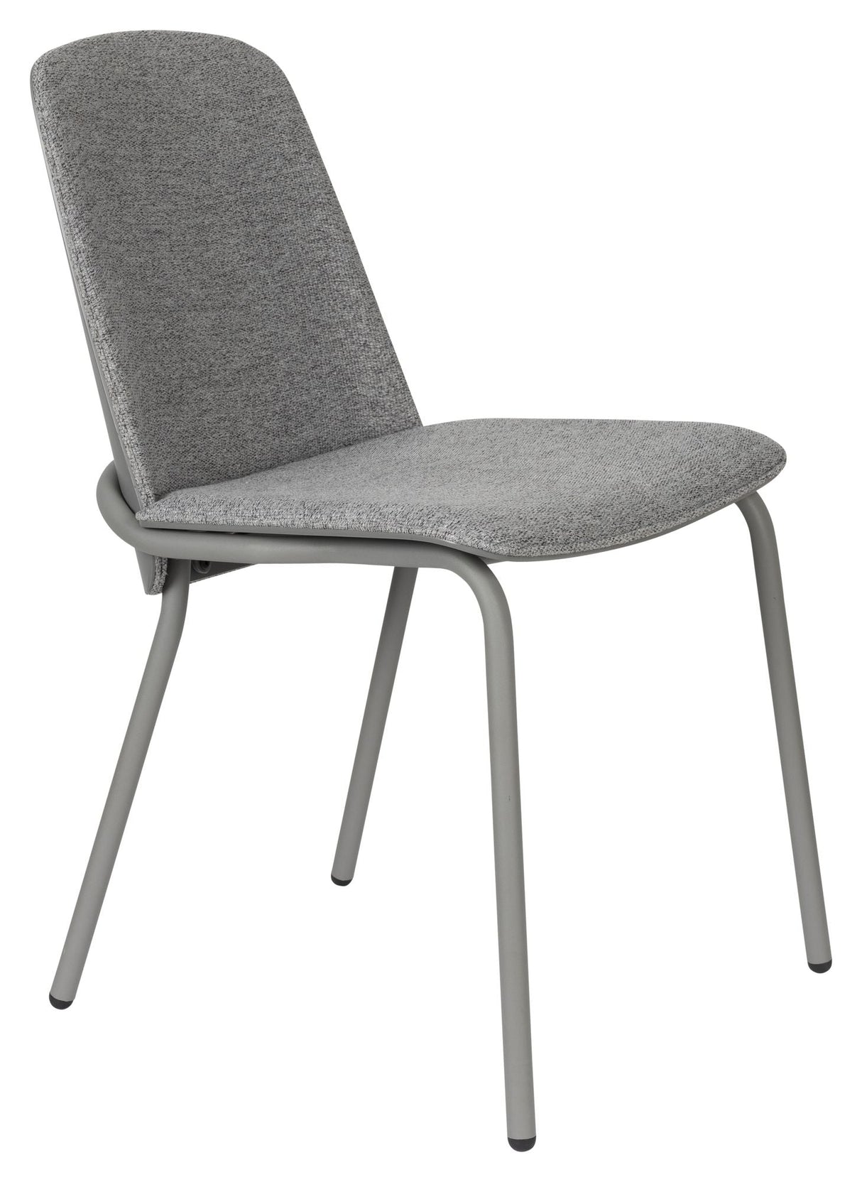 Clip Dining Chair - Gray Fabric