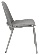 Clip Dining Chair - Gray Fabric