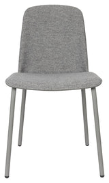 Clip Dining Chair - Gray Fabric