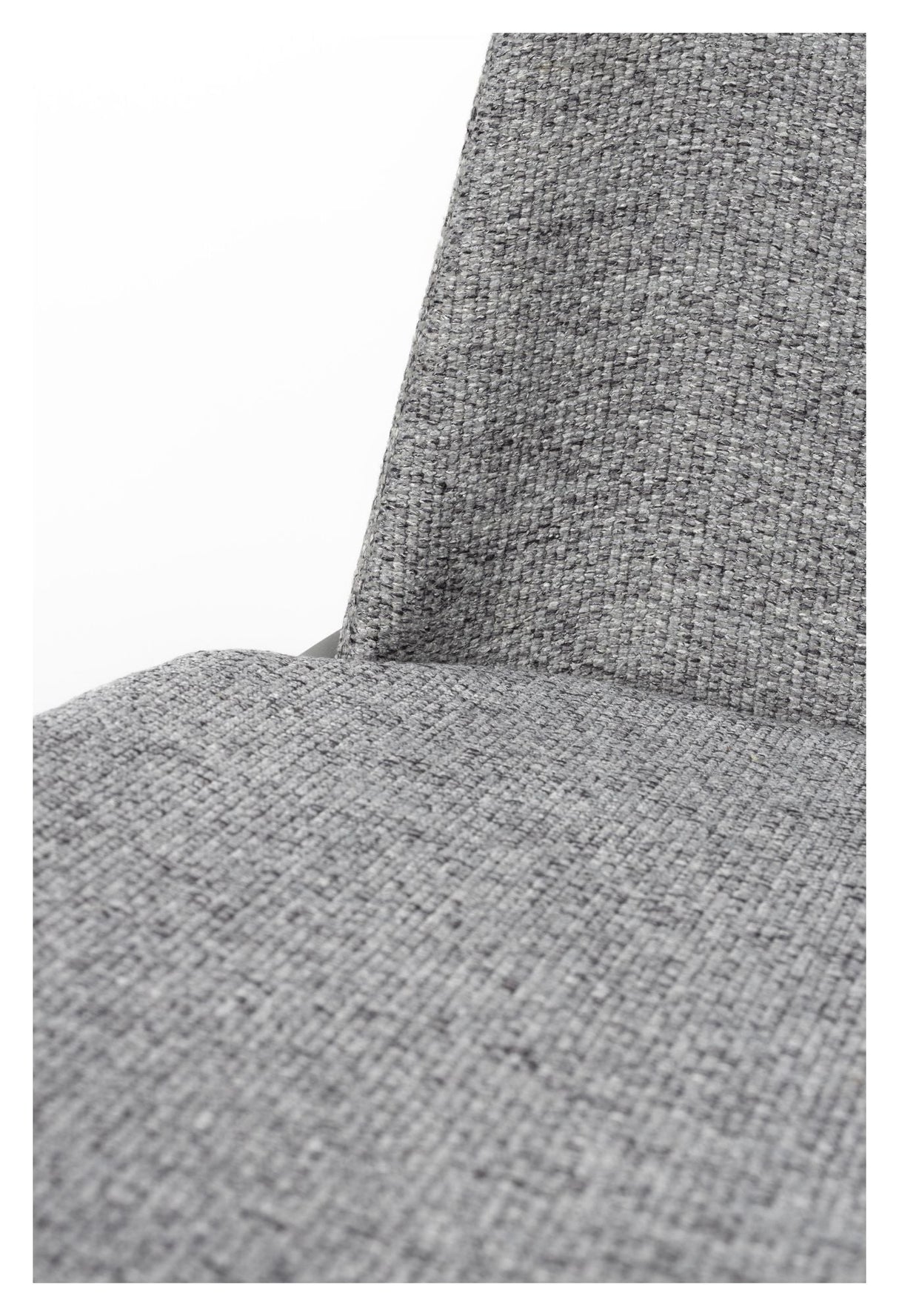 Clip Dining Chair - Gray Fabric