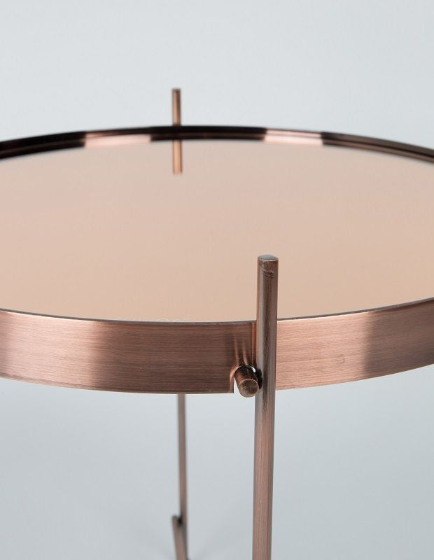 Zuiver Cupid Tray Table - Copper - Ø43