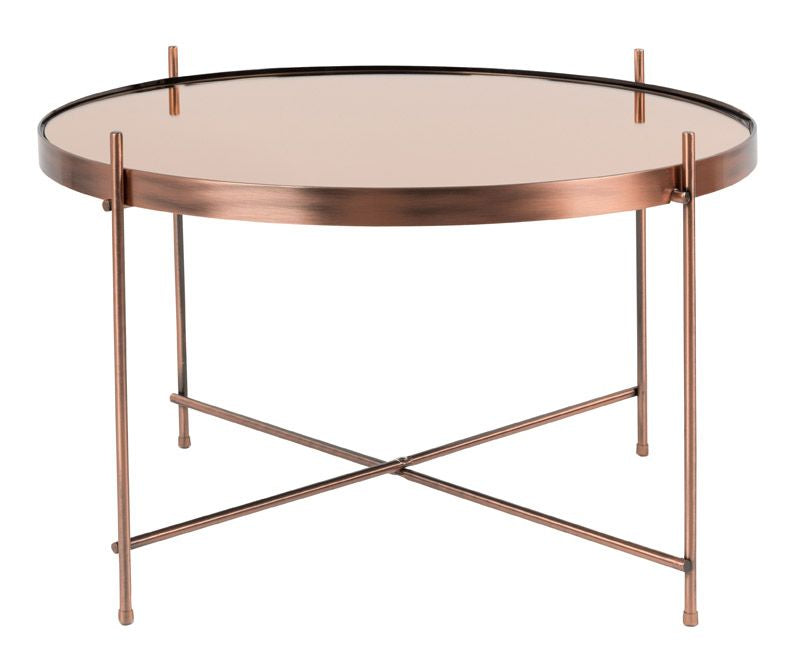 Zuiver Cupid Coffee Table - Copper - Ø62,5