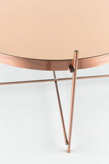 Zuiver Cupid Coffee Table - Copper - Ø62,5