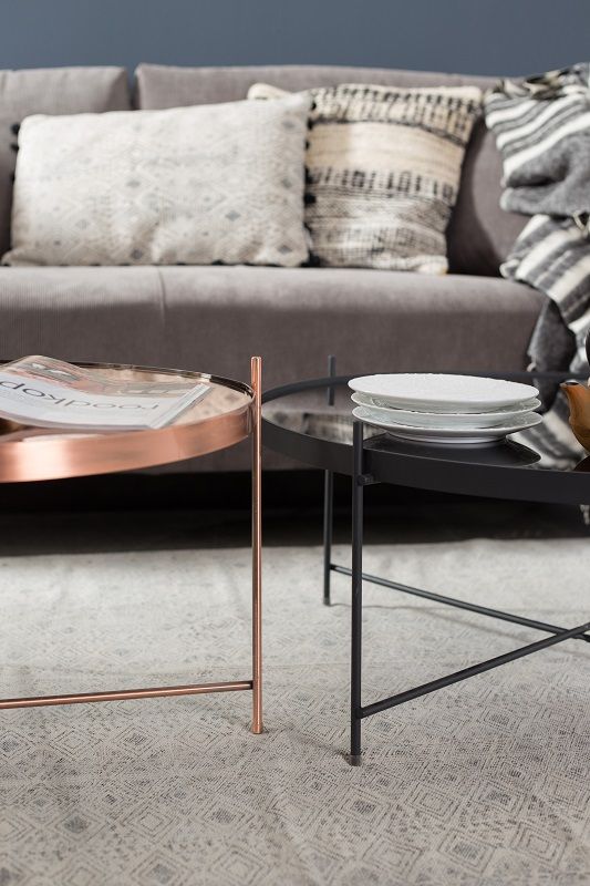 Zuiver Cupid Coffee Table - Copper - Ø62,5