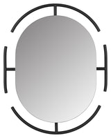 Emma Mirror, 56x70, Black frame