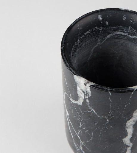 Zuiver Fajen Vase - Black marble