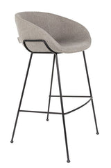 Zuiver Feston Barstool - Gray fabric